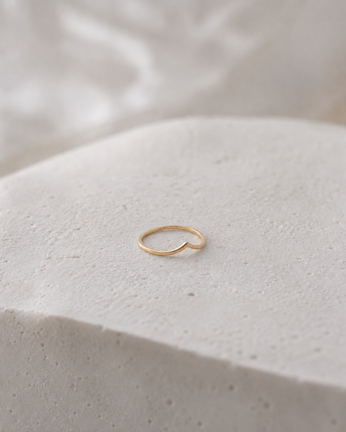 The Soft Ring Gold vergoldet als klares Produktbild