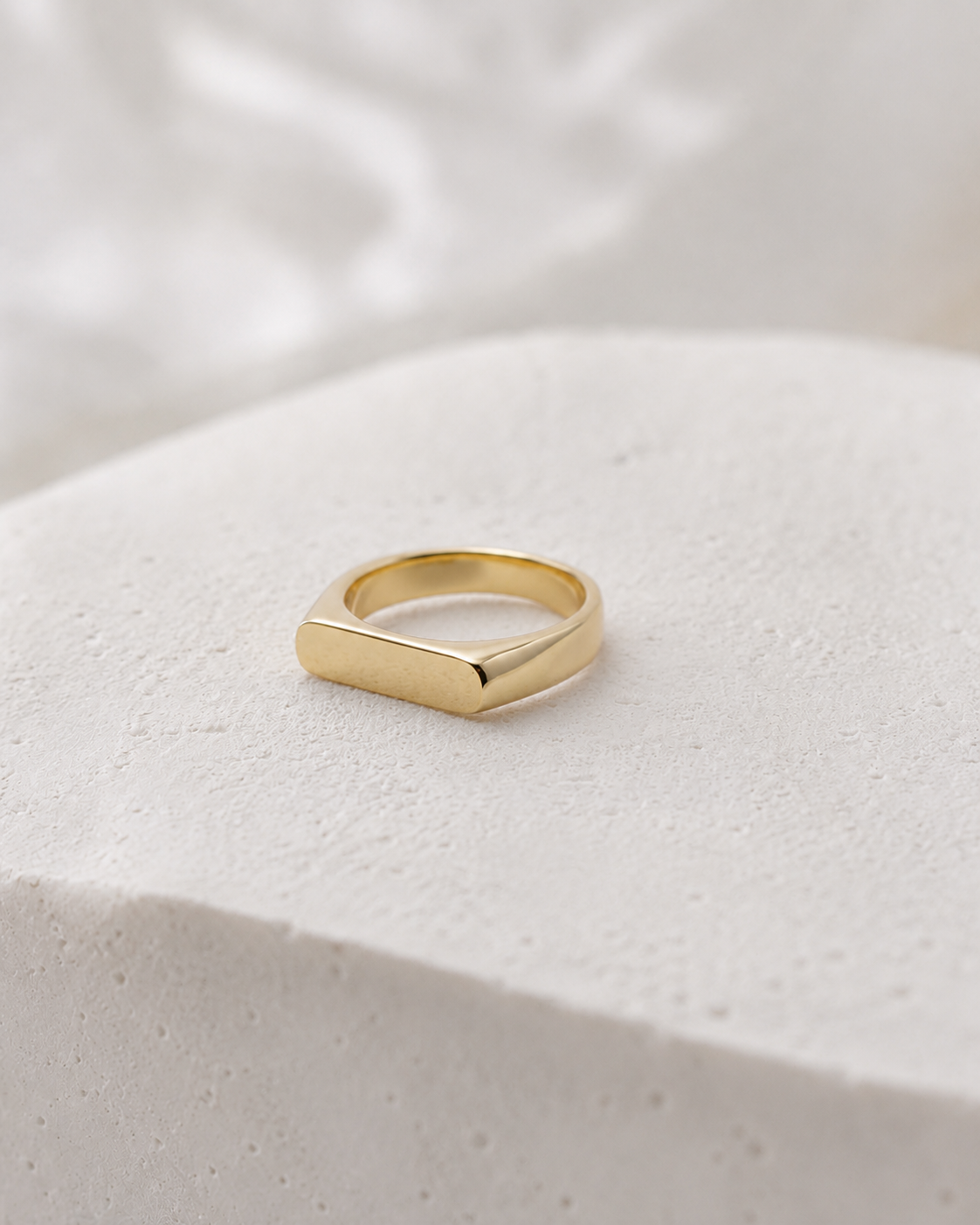 The True Ring vergoldet als klares Produktbild